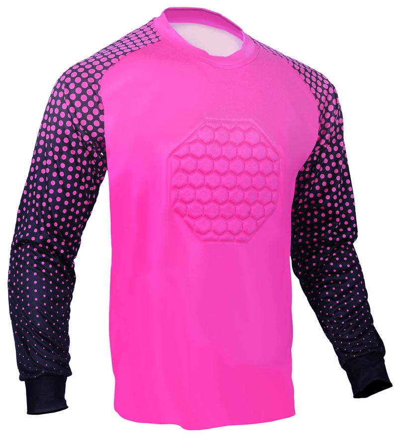 Total Soccer Factory Soccer Goalie Jersey (Pink, AL (Chest 46-48")) - Image 1